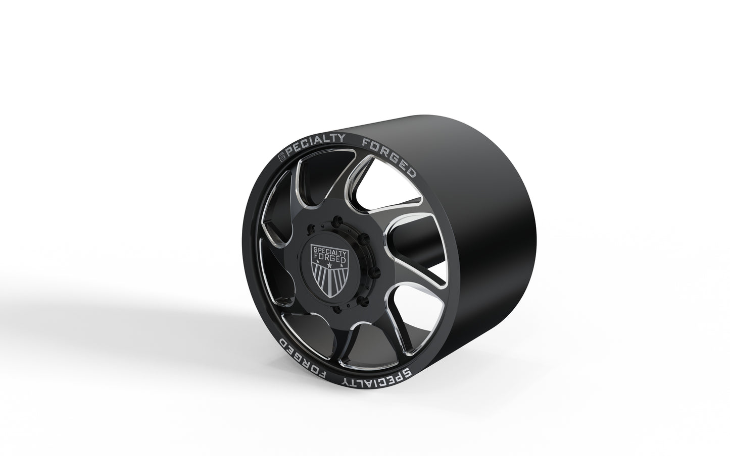 STL FILE FRONT SPECIALITY FORGED D032 DUALLY WHEEL 3D MODEL - ARTISTIT