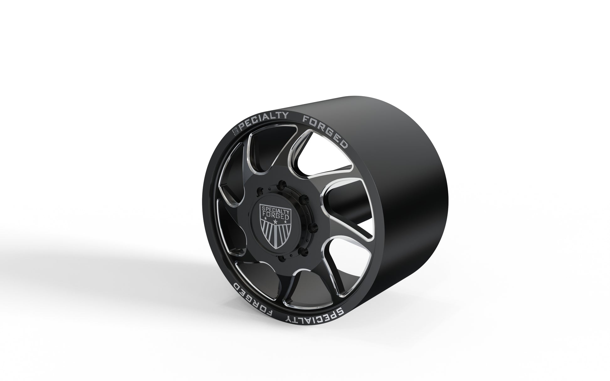 STL FILE FRONT SPECIALITY FORGED D032 DUALLY WHEEL 3D MODEL - ARTISTIT