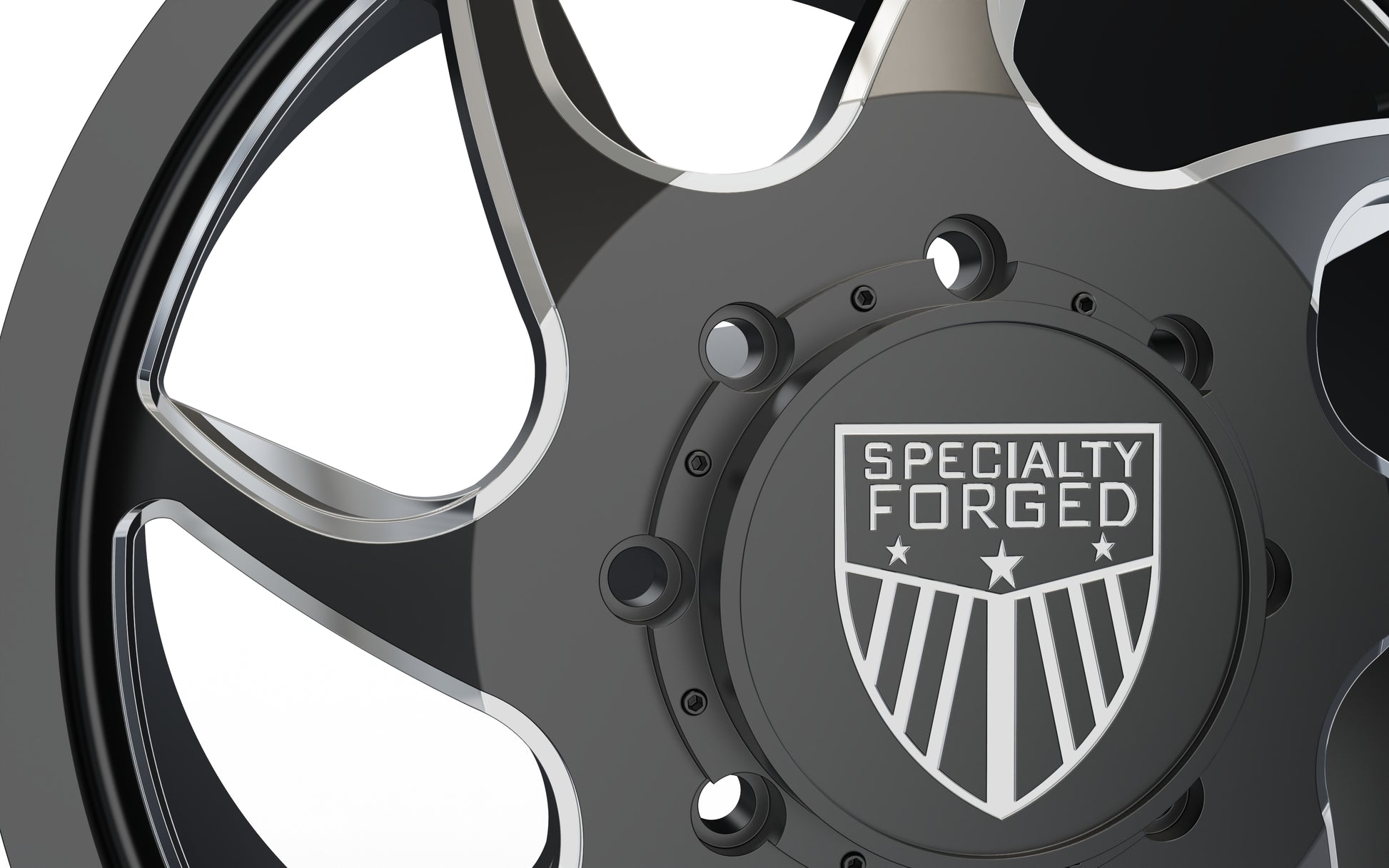 STL FILE FRONT SPECIALITY FORGED D032 DUALLY WHEEL 3D MODEL - ARTISTIT