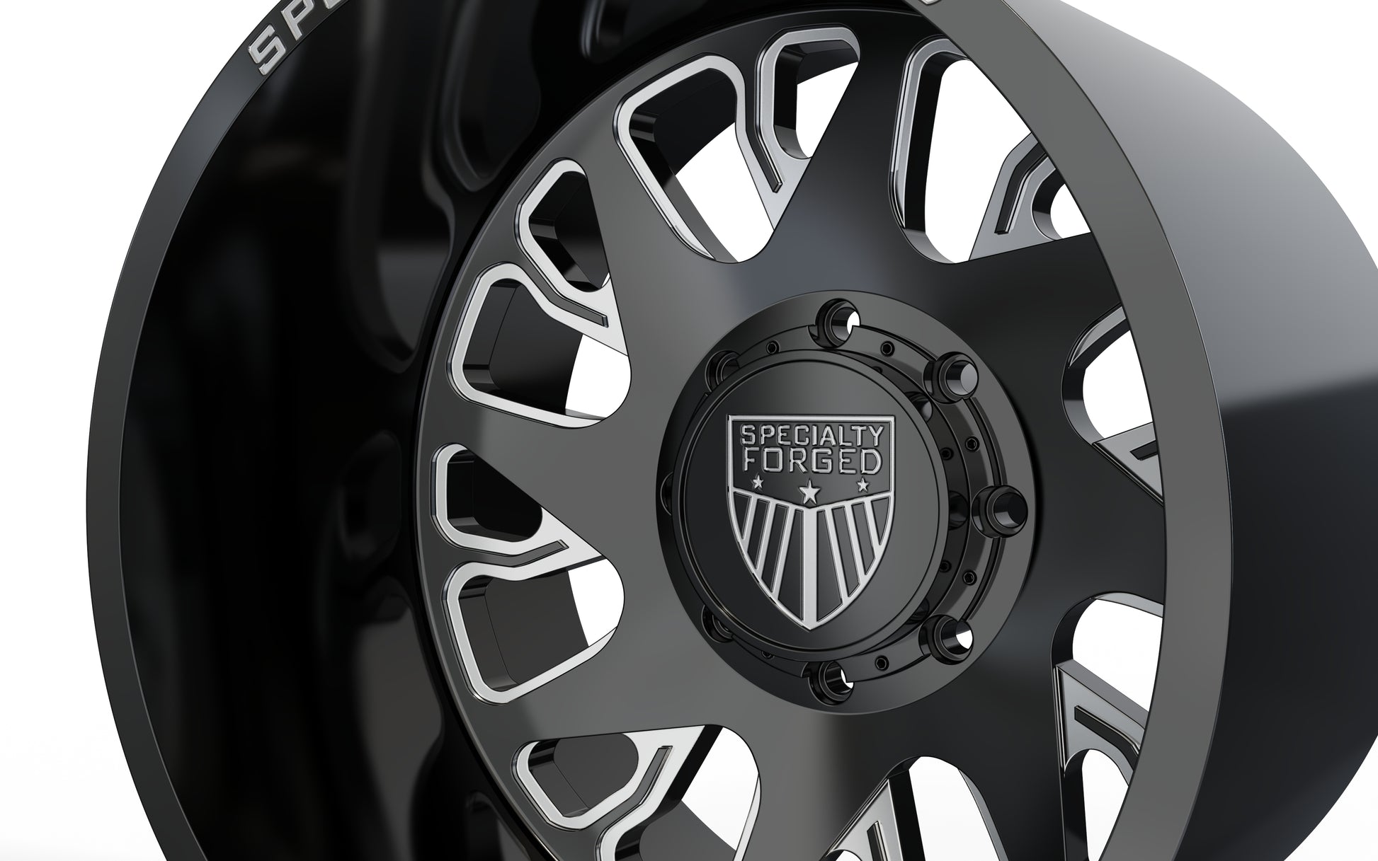 STL FILE REAR SPECIALITY FORGED D033 DUALLY WHEEL 3D MODEL - ARTISTIT