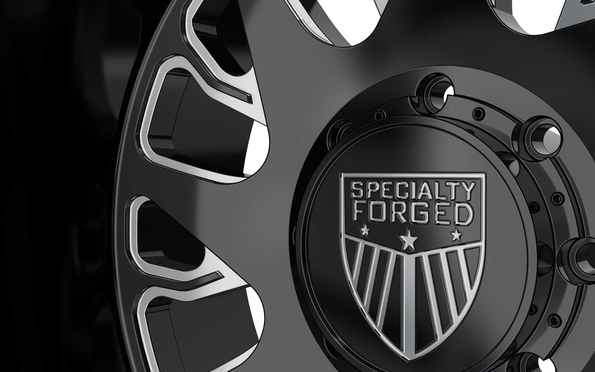 STL FILE REAR SPECIALITY FORGED D033 DUALLY WHEEL 3D MODEL - ARTISTIT