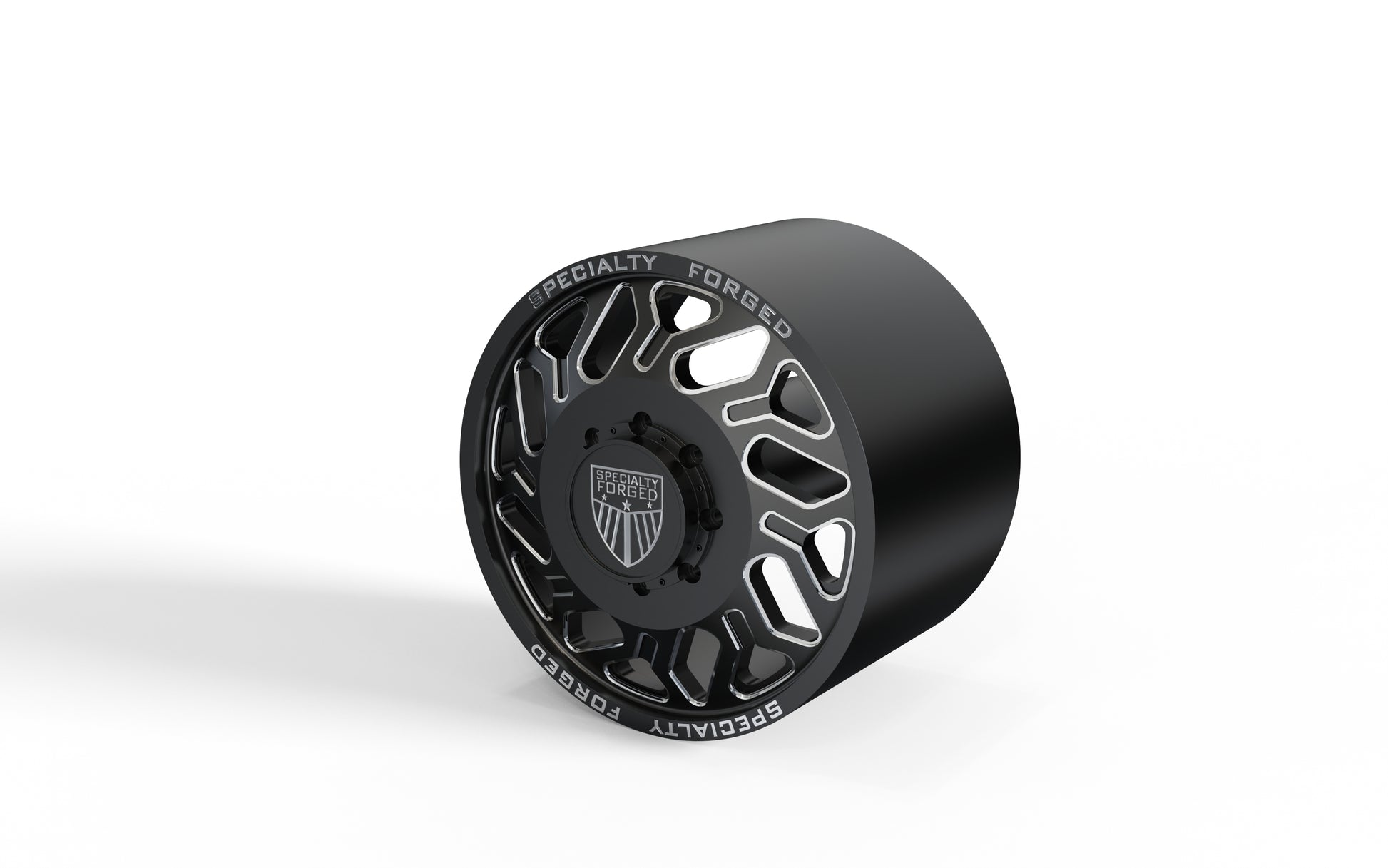 STL FILE FRONT SPECIALITY FORGED D035 DUALLY WHEEL 3D MODEL - ARTISTIT