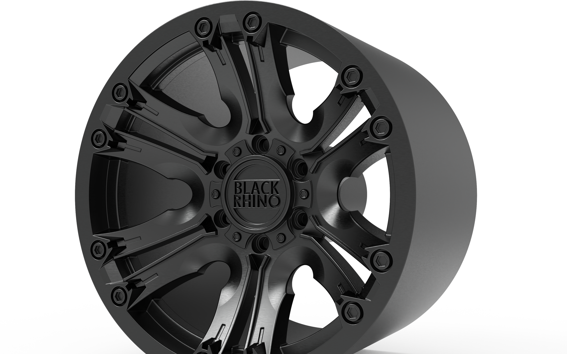 STL FILE BLACK RHINO Asagai WHEEL 3D MODEL - ARTISTIT