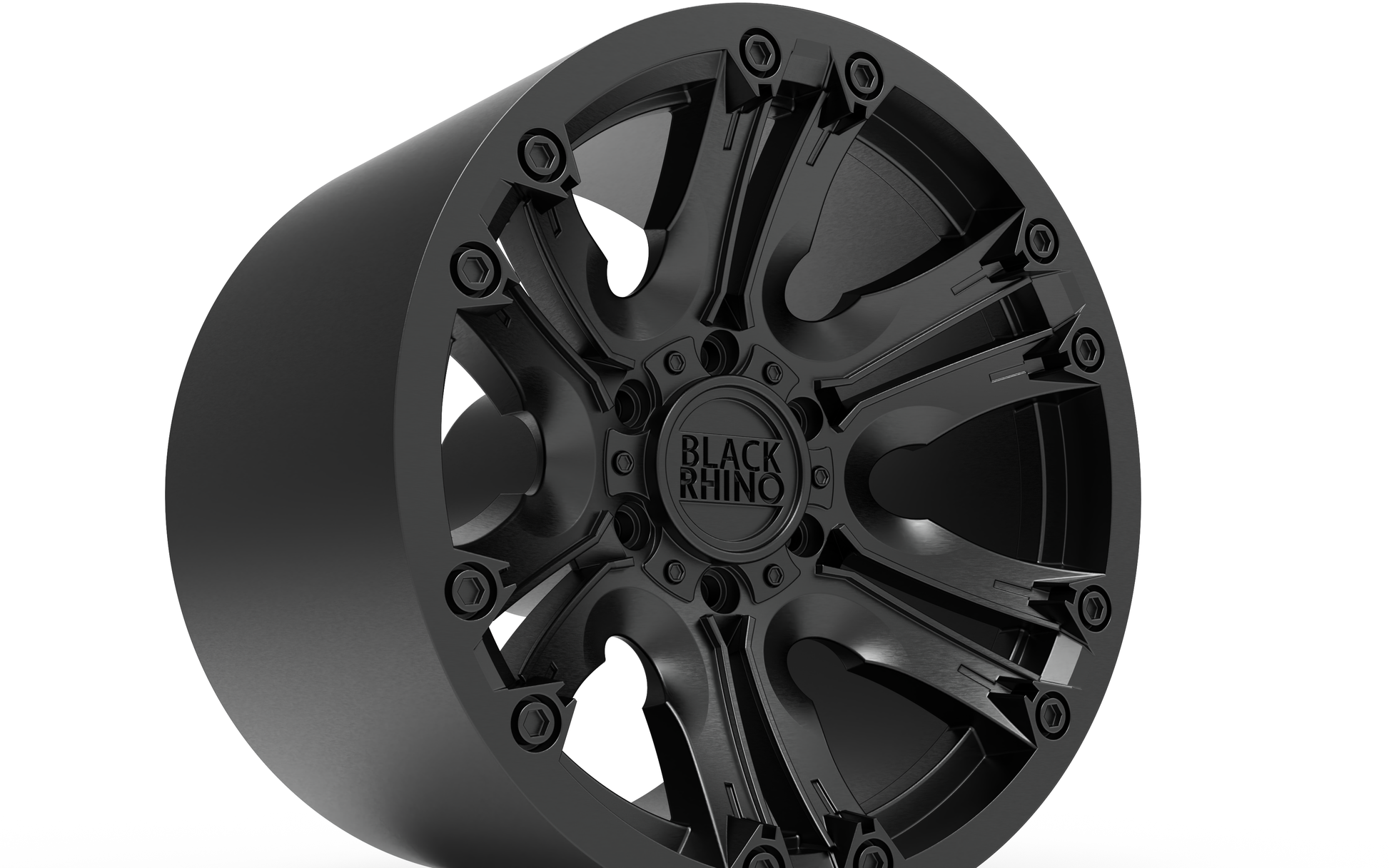STL FILE BLACK RHINO Asagai WHEEL 3D MODEL - ARTISTIT