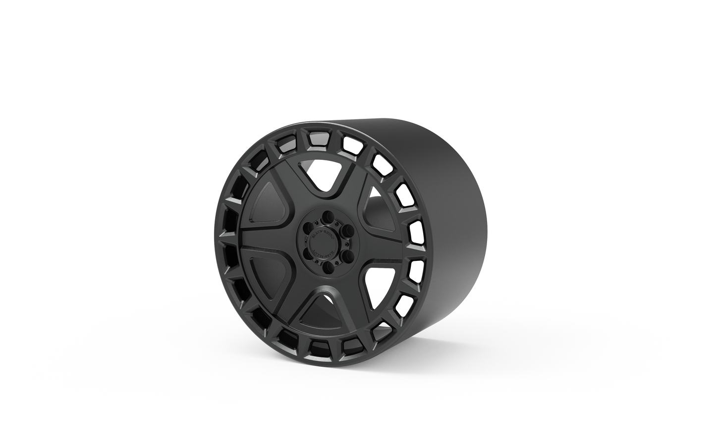 STL FILE BLACK RHINO york WHEEL 3D MODEL - ARTISTIT