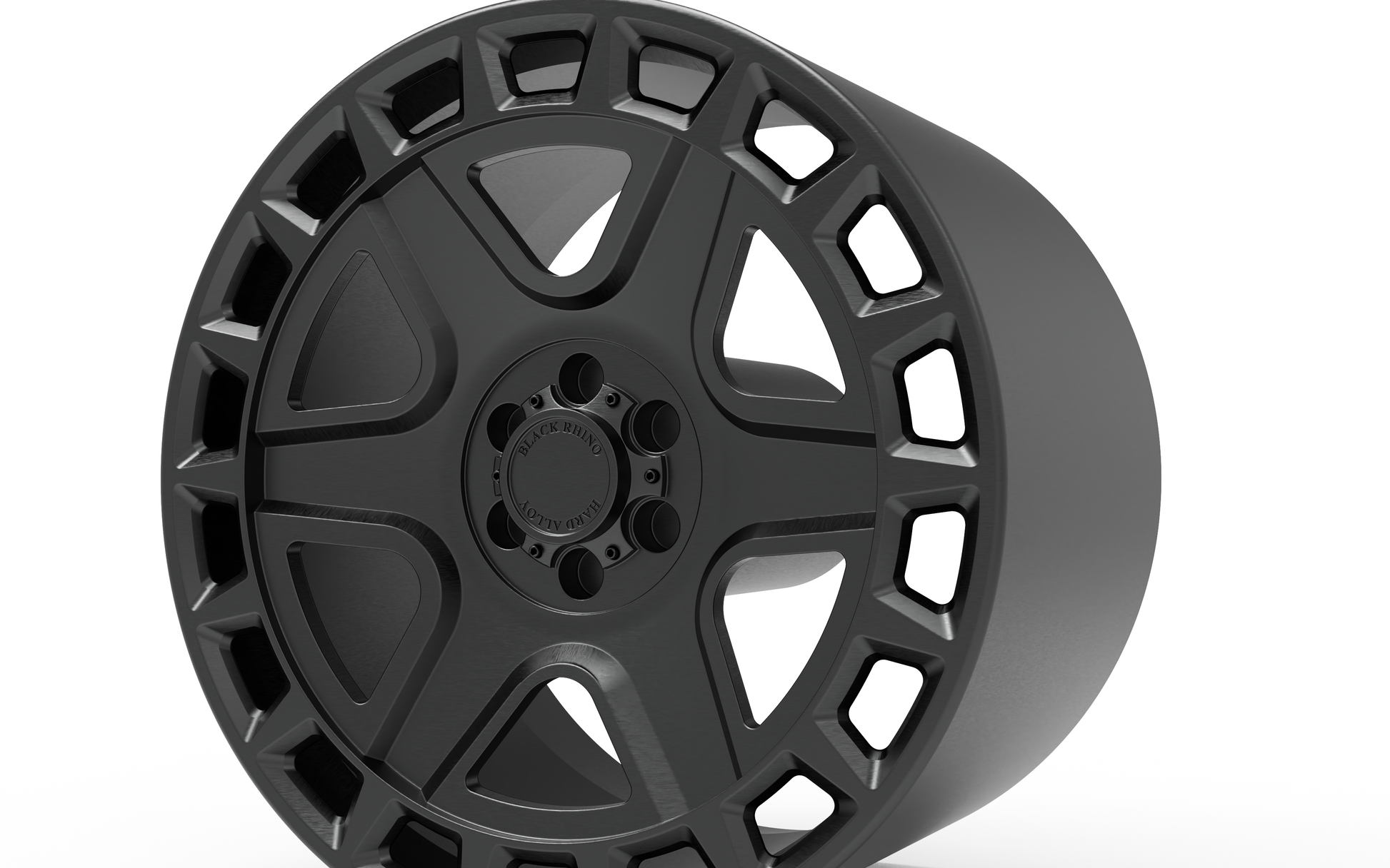 STL FILE BLACK RHINO york WHEEL 3D MODEL - ARTISTIT