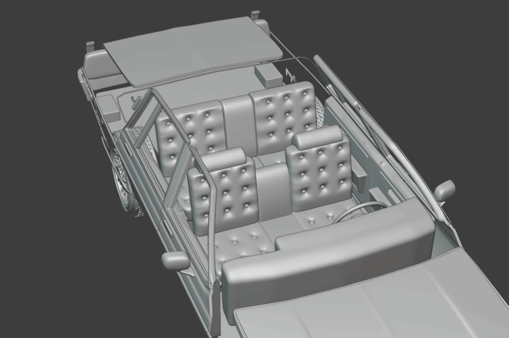 STL FILE 1983 Oldsmobile Regency 3d model - ARTISTIT