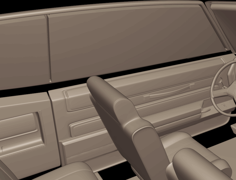 STL FILE chevrolet monte carlo 1978 3d print model - ARTISTIT