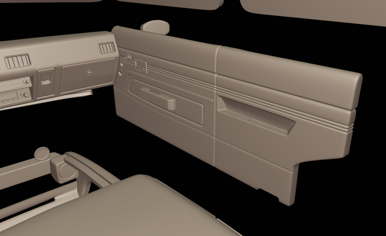 STL FILE chevrolet br chevette sl 1976 3d print model - ARTISTIT