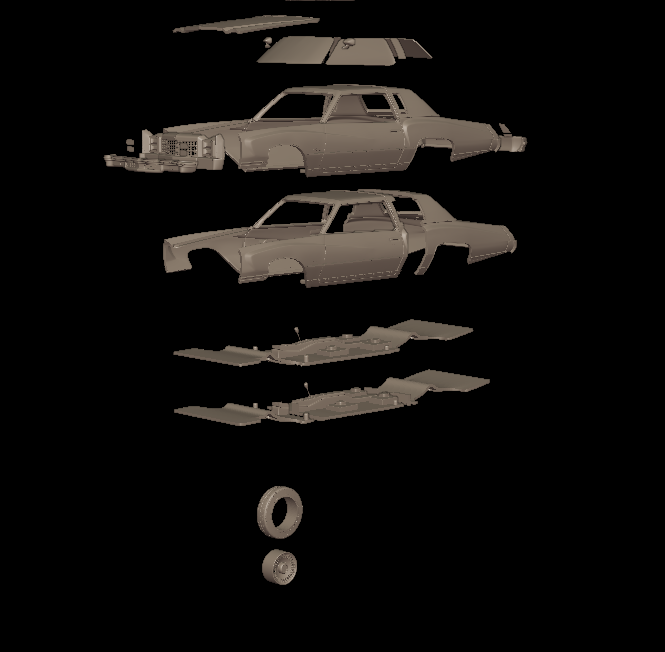 STL FILE CHEVROLET MONTE CARLO 1976 3D PRINT MODEL - ARTISTIT