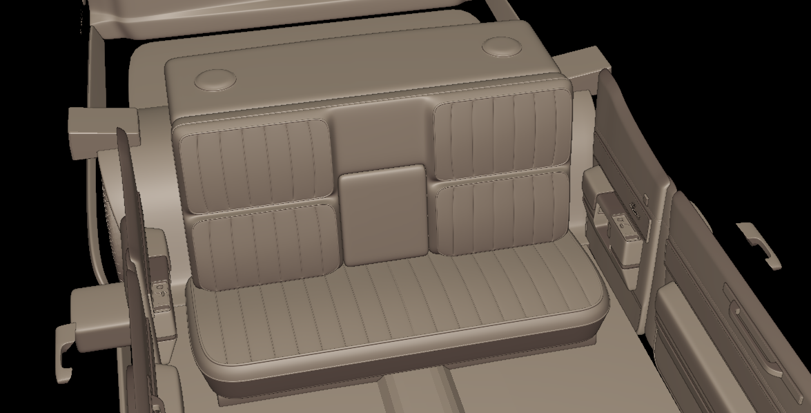 buick electra 225 1968 two doors 3d print model