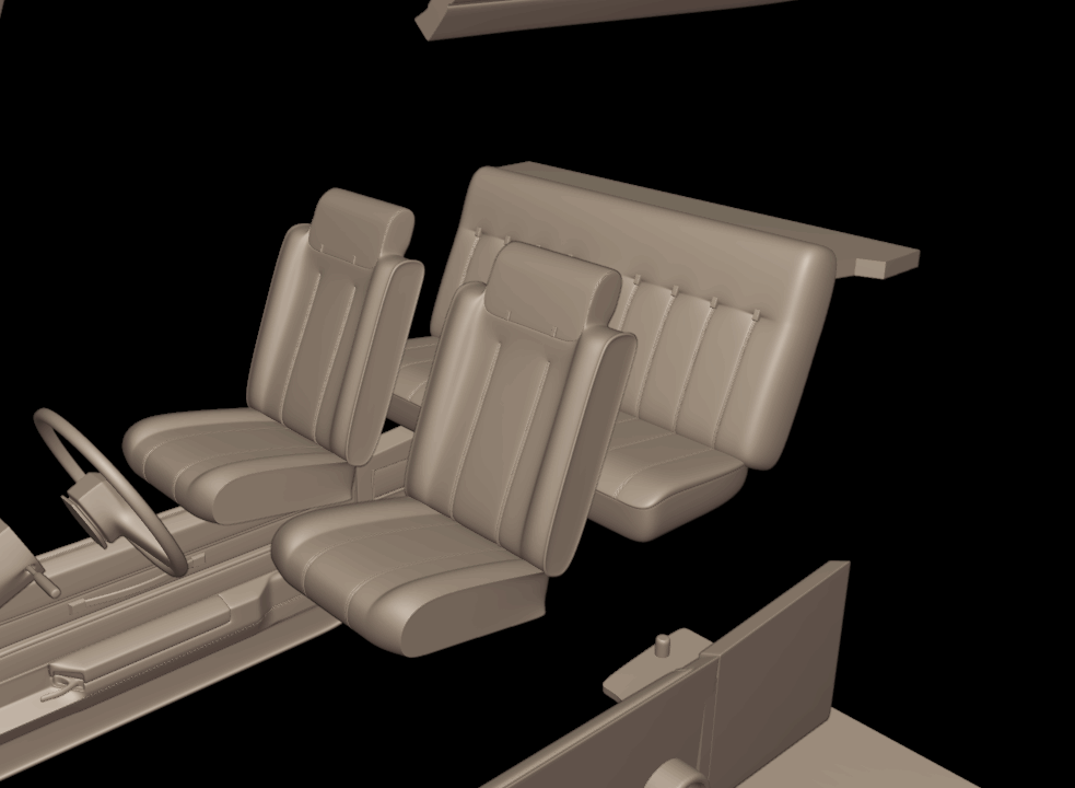 STL FILE chevrolet monte carlo 1978 3d print model - ARTISTIT