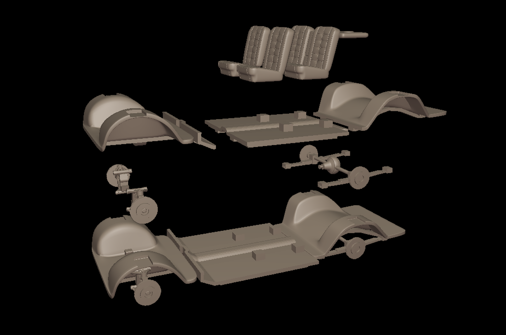 BUICK RIVIERA 1963 3d print model