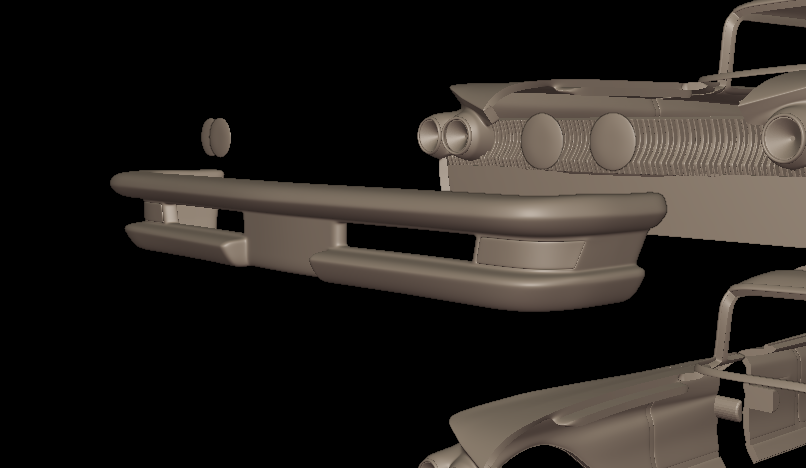 STL FILE Buick LeSabre 1959 four doors 3D PRINT MODEL - ARTISTIT