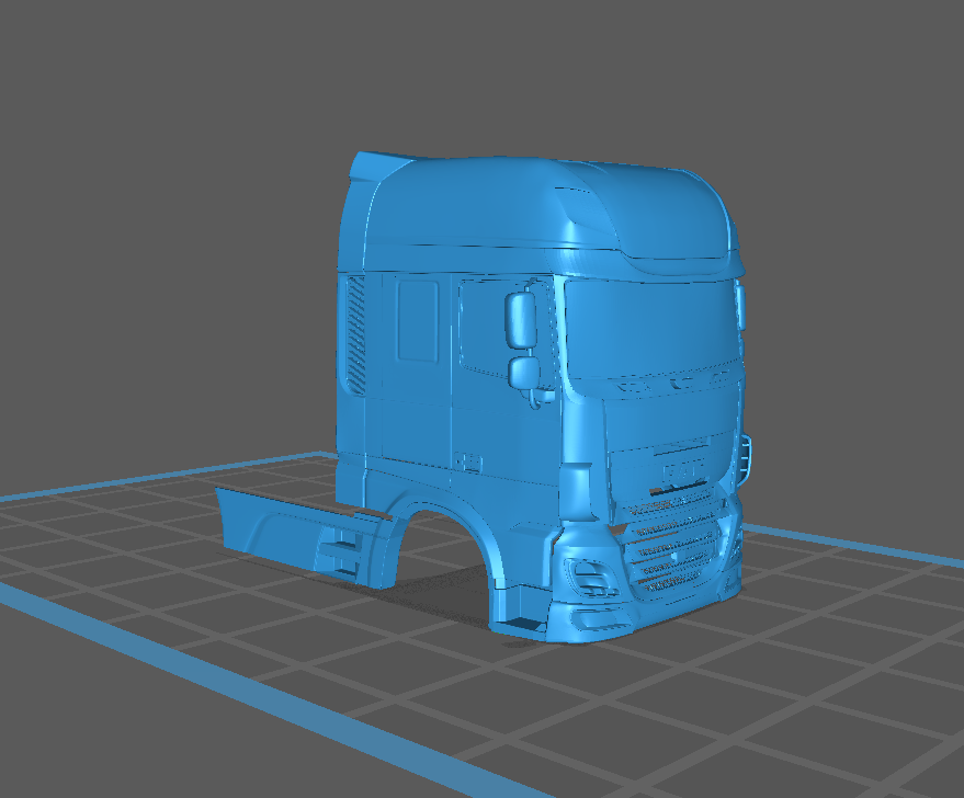 STL FILE DAF 106 XF EURO 6 2018 TRUCK - ARTISTIT