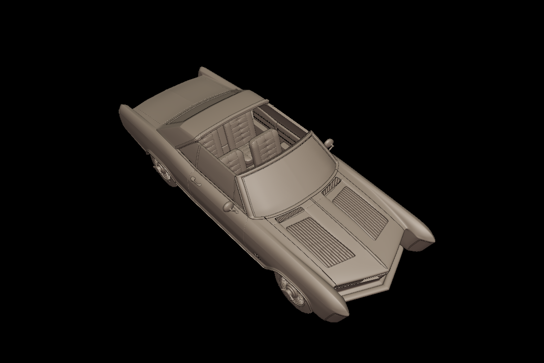 george barris CUSTOM 1963 RIVIERA 3d print model