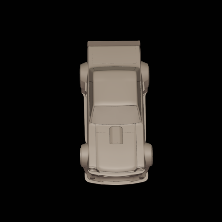 Ford Mustang Hoonicorn 3d print model