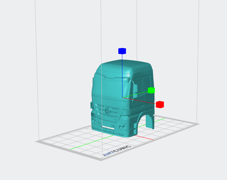 STL FILE 2009 Mercedes Benz Actros MP3 Truck 3D PRINT MODEL - ARTISTIT