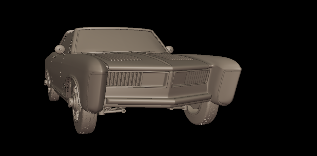 george barris CUSTOM 1963 RIVIERA 3d print model