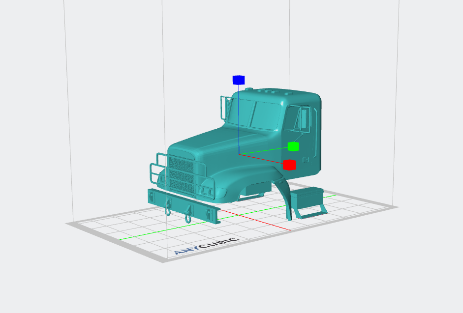 STL FILE Freightliner M916A1 TRUCK 3D PRINT MODEL - ARTISTIT