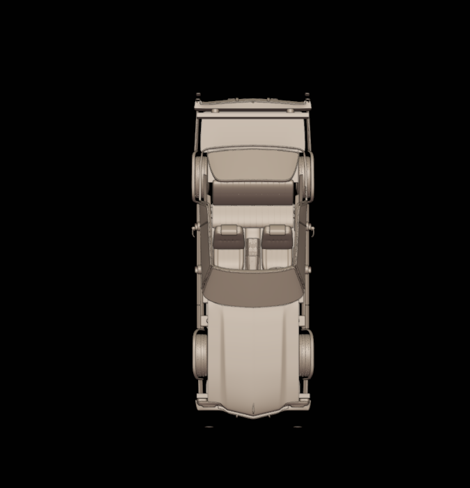 CHEVROLET MONTE CARLO 1972 3D PRINT MODEL