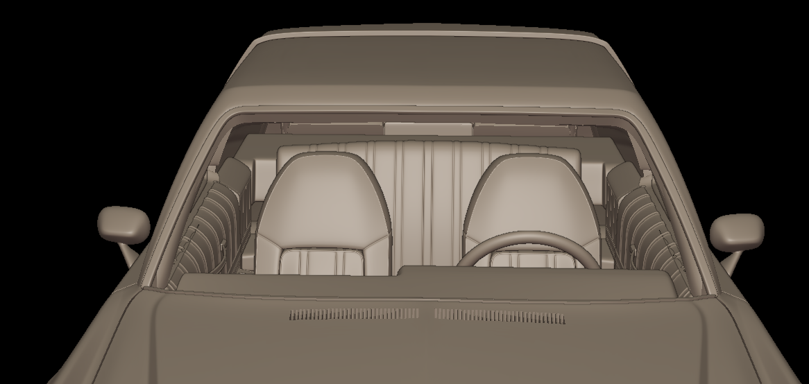 CHEVROLET MONTE CARLO 1976 3D PRINT MODEL