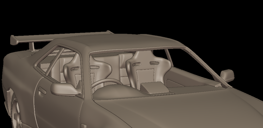 STL FILE custom 2002 NISSAN SKYLINE R 34 v1 3D PRINT MODEL - ARTISTIT