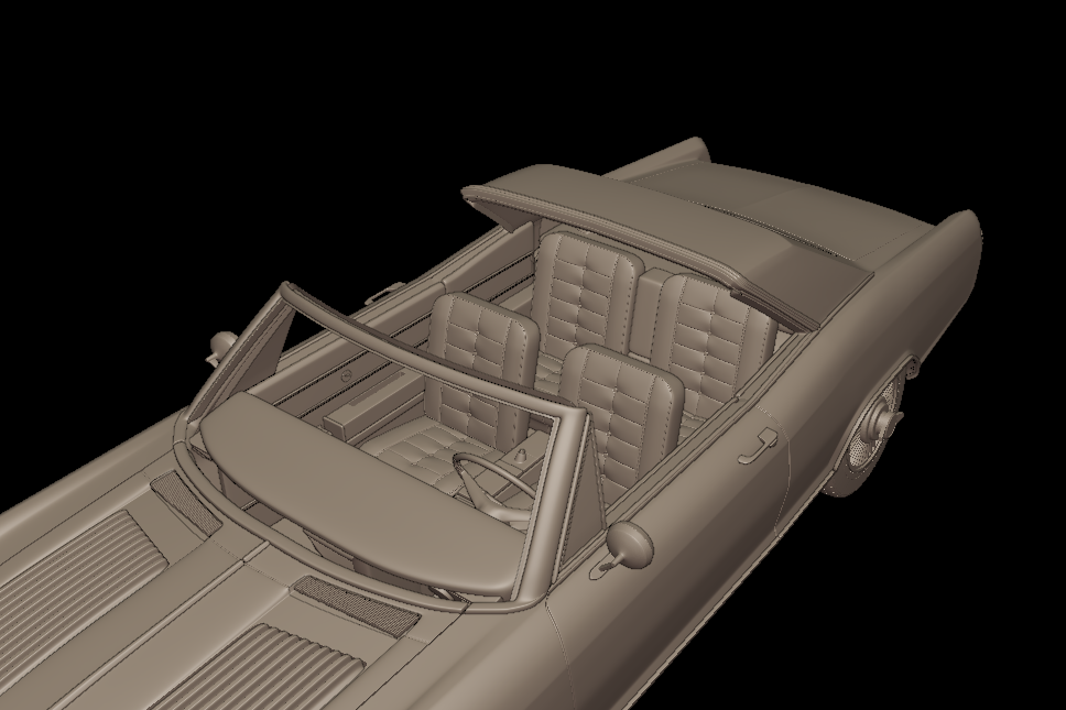 george barris CUSTOM 1963 RIVIERA 3d print model
