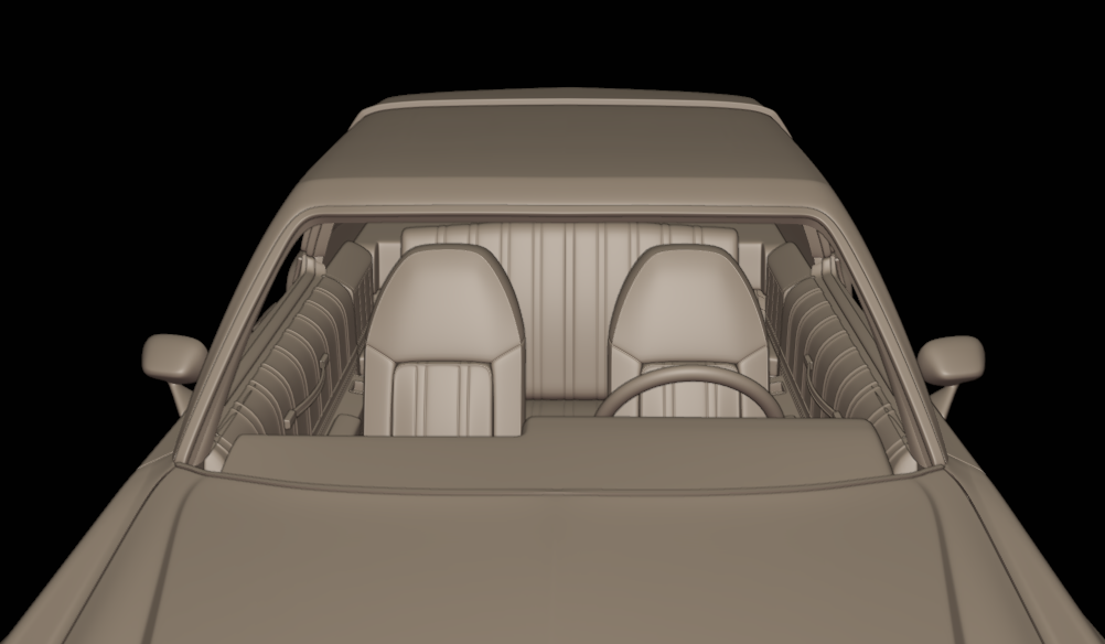 CHEVROLET MONTE CARLO 1974 3D PRINT MODEL