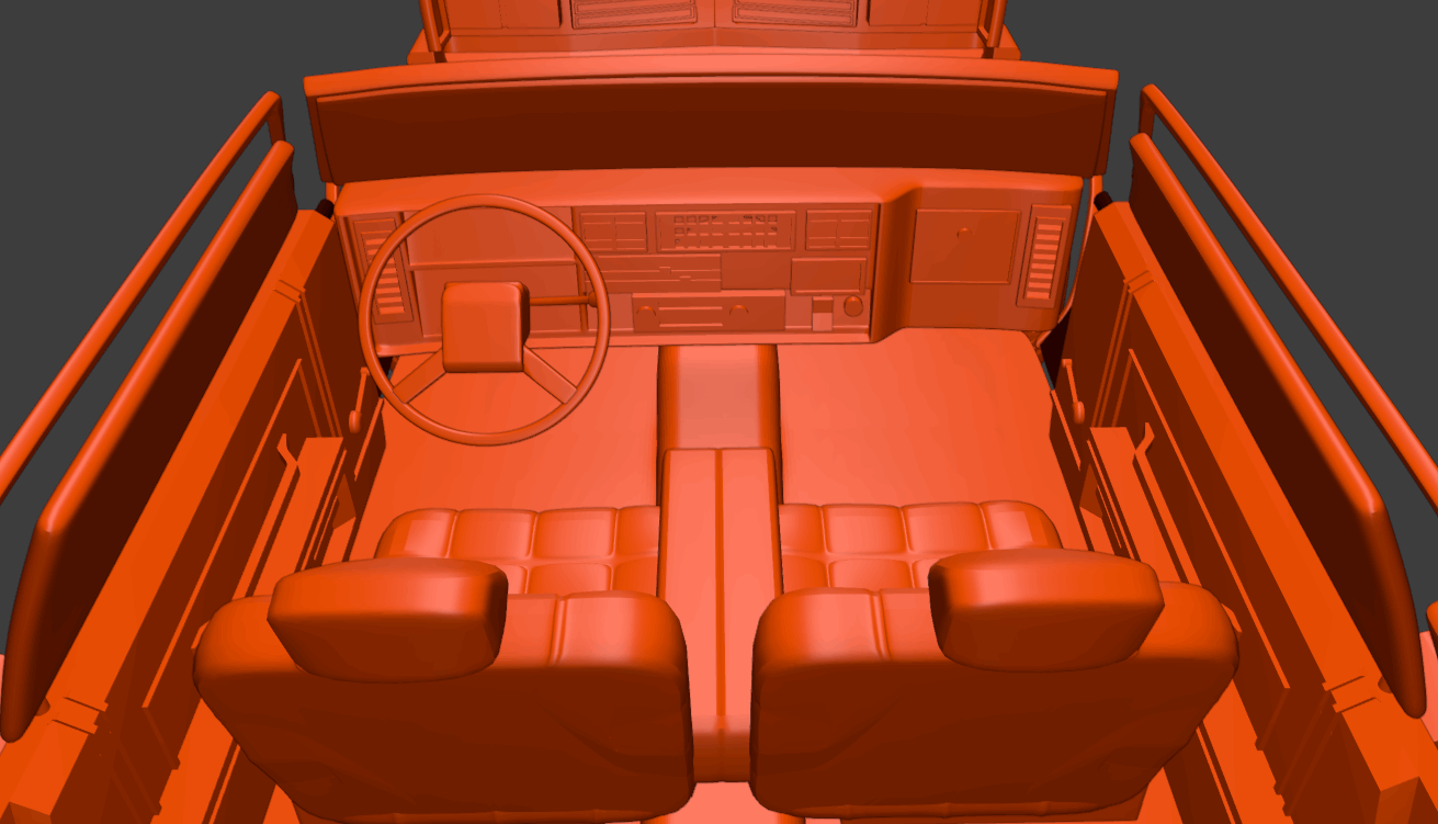 STL FILE 1985 oldsmobile delta 88-royale coupe 2 doors 3D model - ARTISTIT