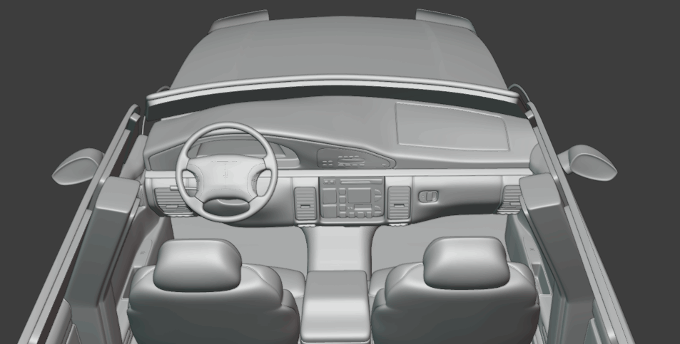 1991 - 1996 Oldsmobile 98 3d print model