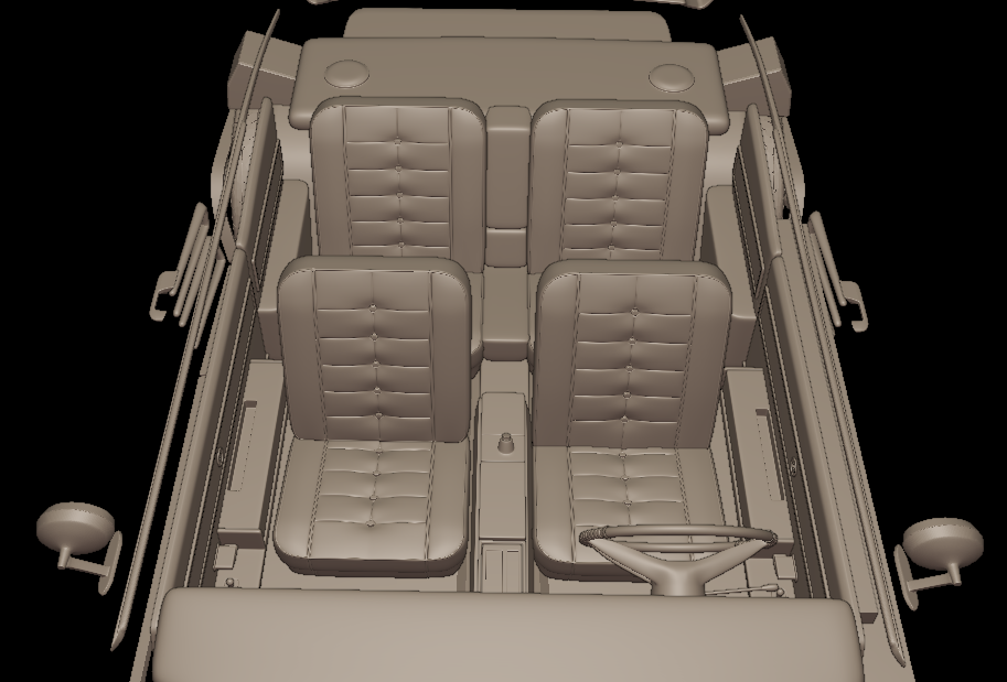 BUICK RIVIERA 1963 3d print model