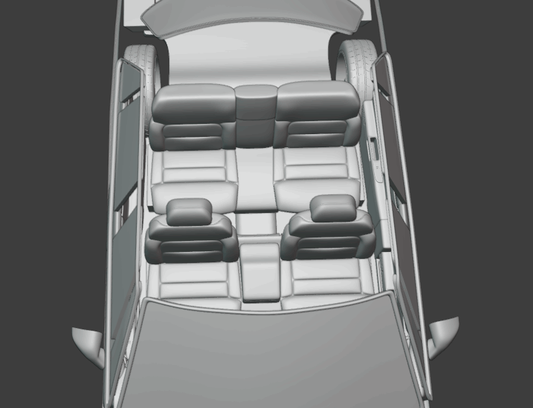STL FILE 1991 - 1996 Oldsmobile 98 3d print model - ARTISTIT