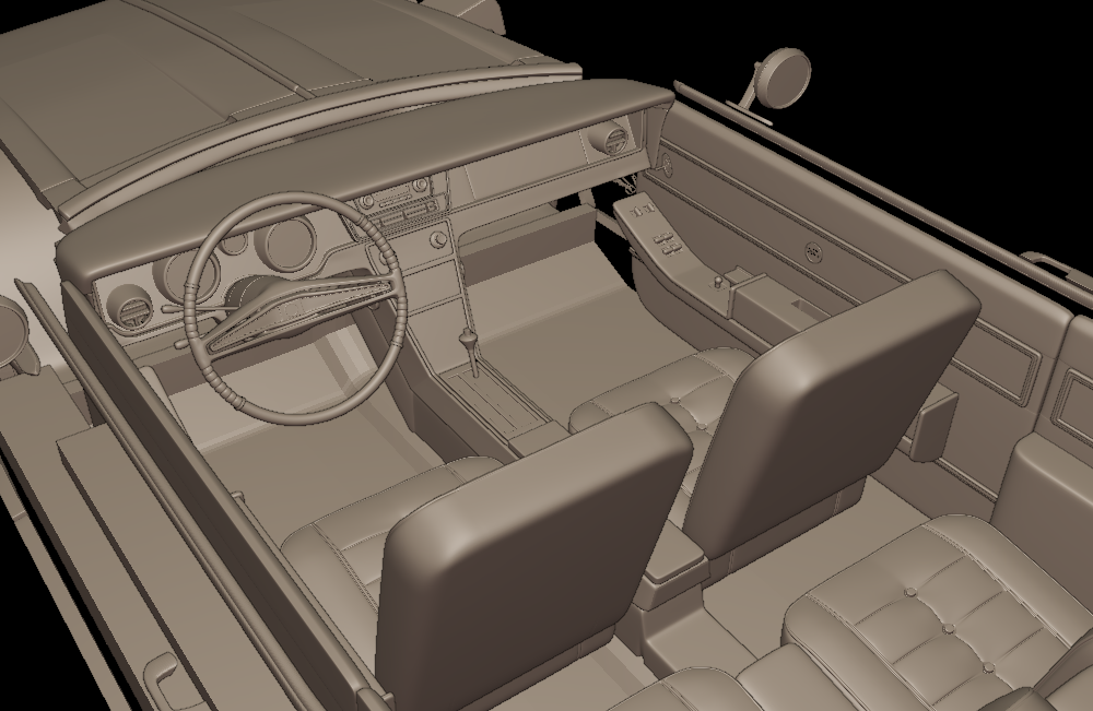 BUICK RIVIERA 1963 3d print model
