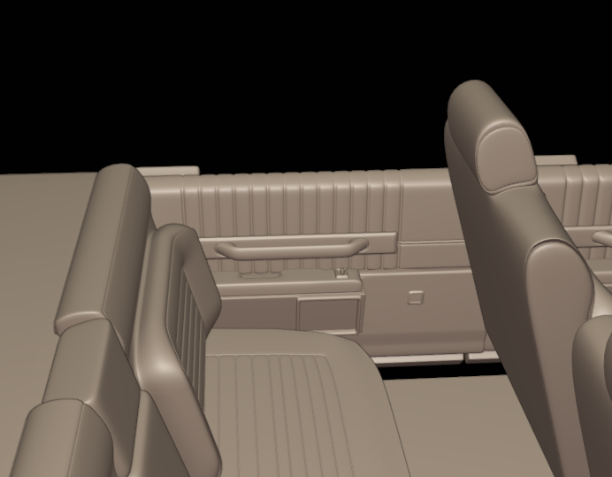 STL FILE chevrolet caprice 1987 3d print model - ARTISTIT