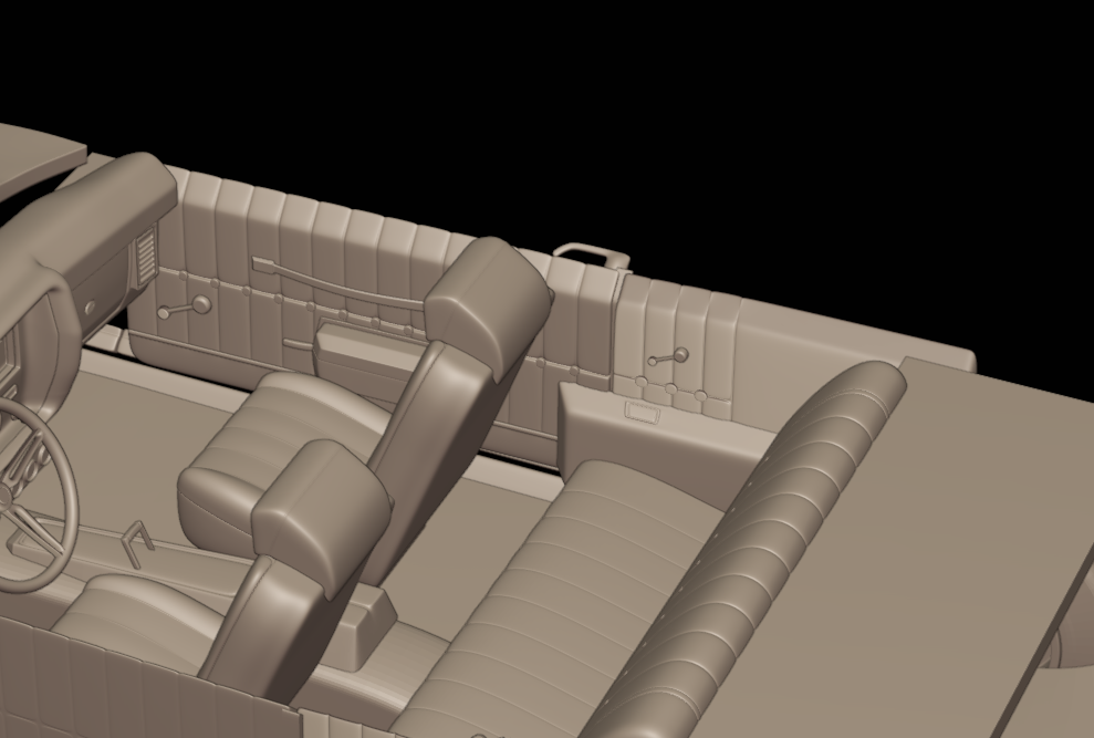 CHEVROLET MONTE CARLO 1972 3D PRINT MODEL