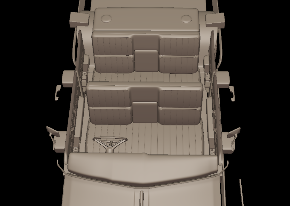 buick electra 225 1968 two doors 3d print model