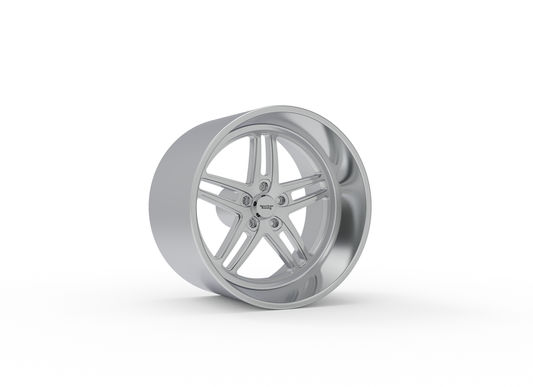 STL FILE AMERICAN RACING VF001 IDLER PRECISION SERIES WHEEL 3D MODEL - ARTISTIT