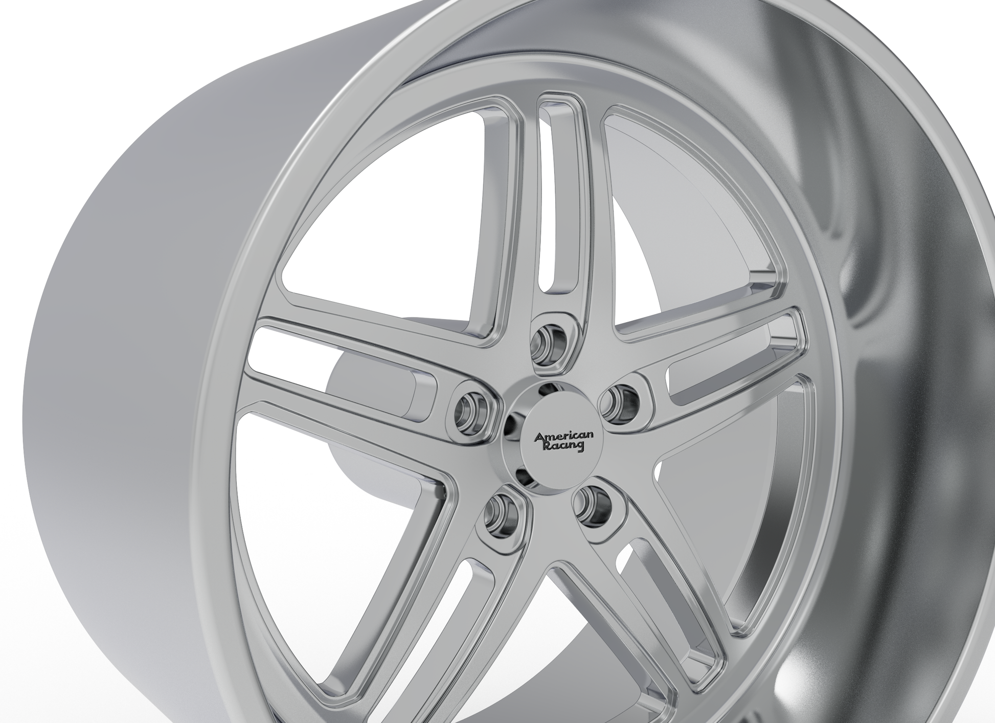 STL FILE AMERICAN RACING VF001 IDLER PRECISION SERIES WHEEL 3D MODEL - ARTISTIT