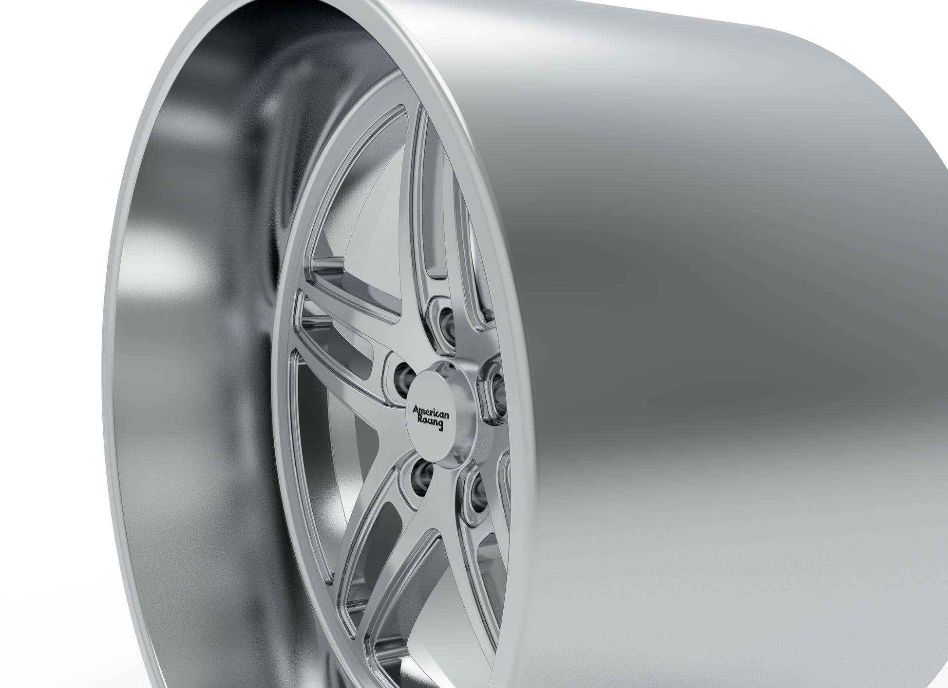 STL FILE AMERICAN RACING VF001 IDLER PRECISION SERIES WHEEL 3D MODEL - ARTISTIT