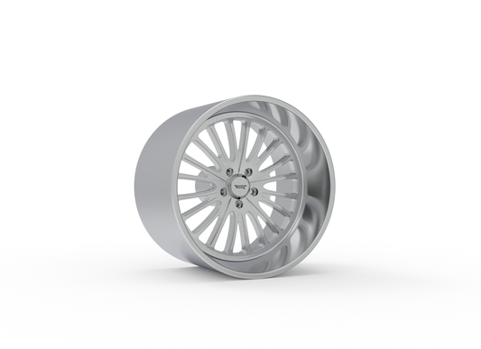 STL FILE AMERICAN RACING VF002 CORSAIR PRECISION SERIES WHEEL 3D MODEL - ARTISTIT