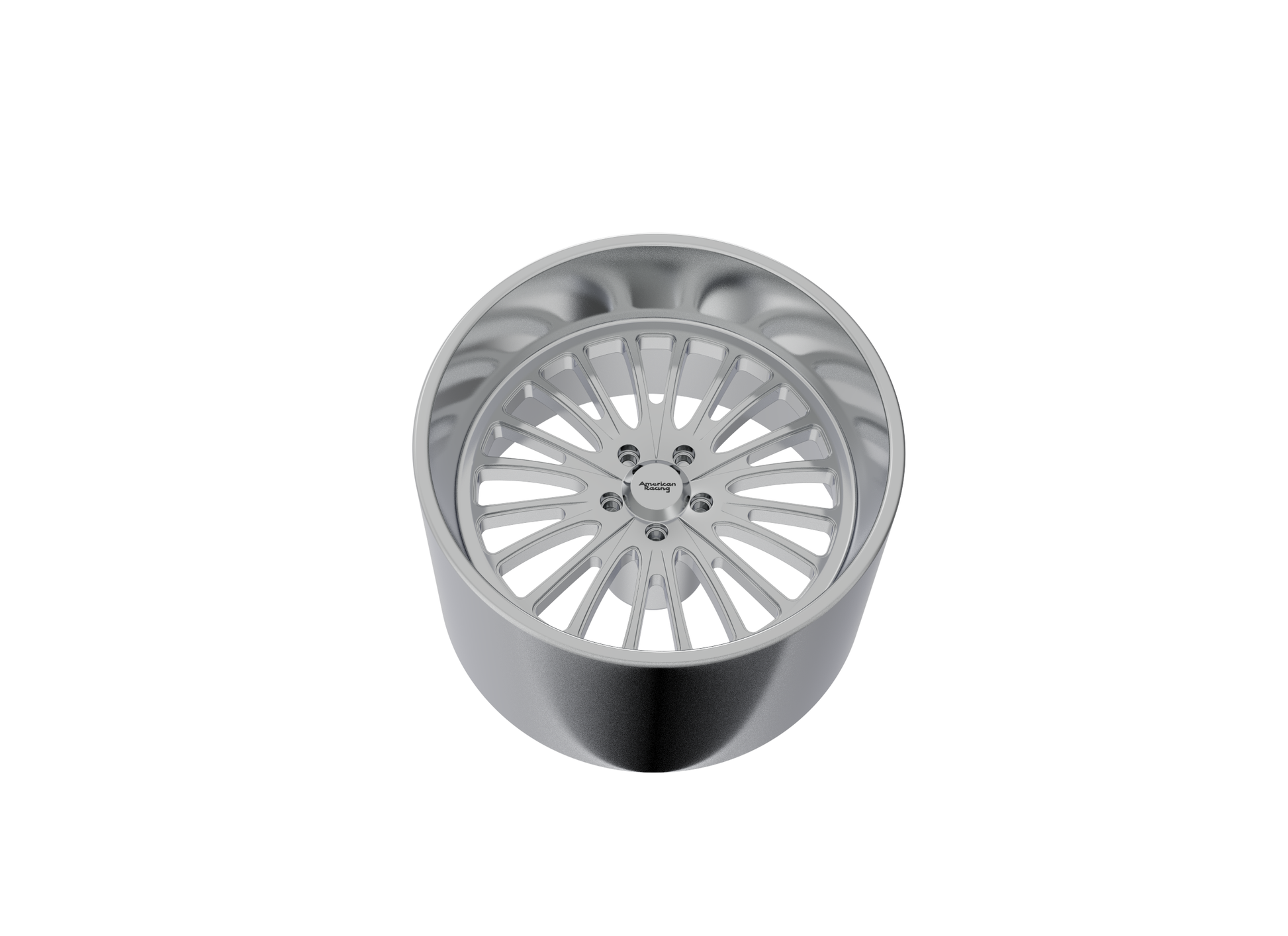 STL FILE AMERICAN RACING VF002 CORSAIR PRECISION SERIES WHEEL 3D MODEL - ARTISTIT