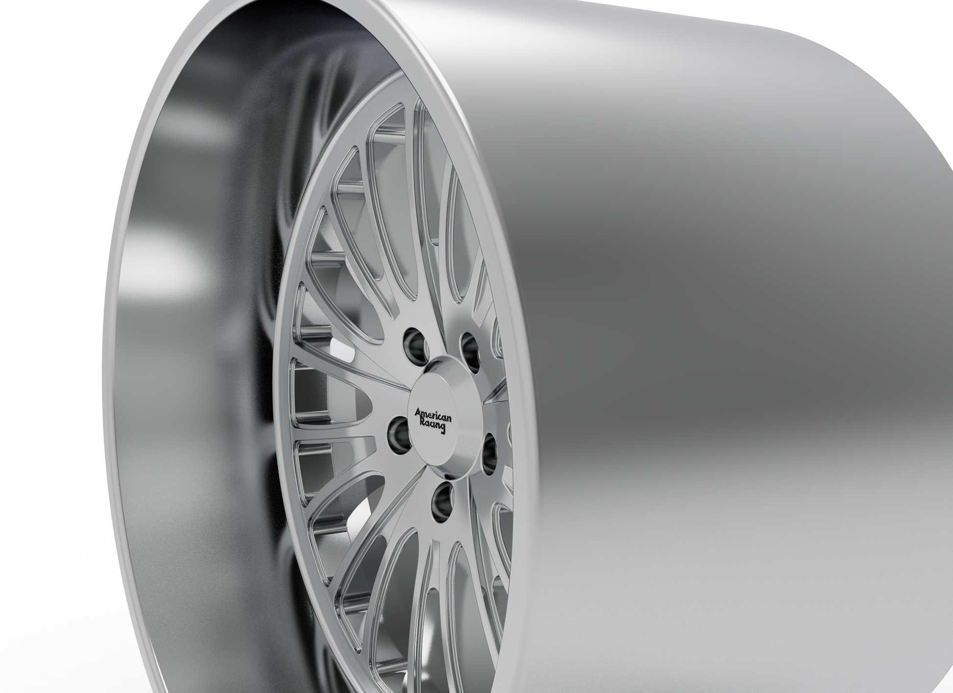 STL FILE AMERICAN RACING VF002 CORSAIR PRECISION SERIES WHEEL 3D MODEL - ARTISTIT