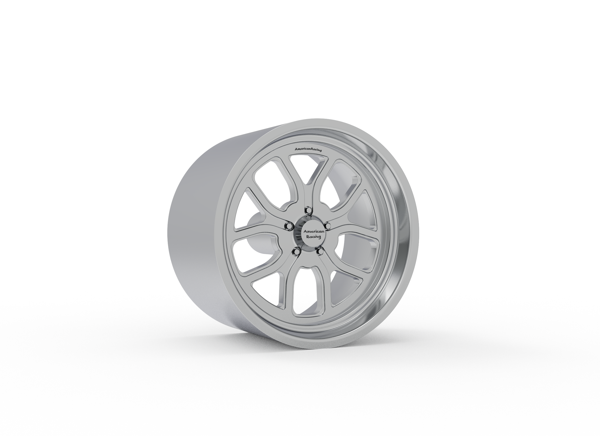 STL FILE AMERICAN RACING VF201 WHEEL 3D MODEL - ARTISTIT