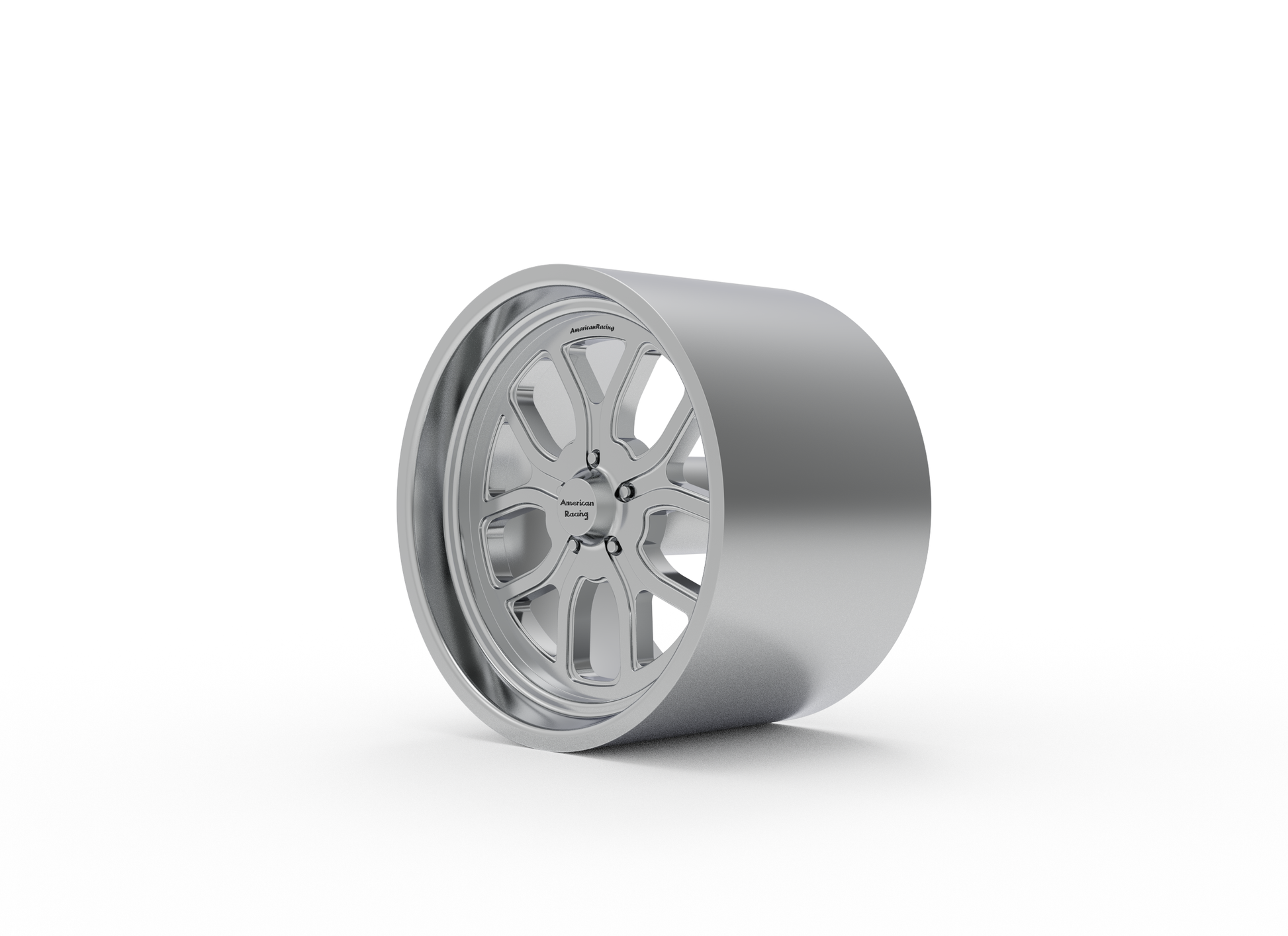 STL FILE AMERICAN RACING VF201 WHEEL 3D MODEL - ARTISTIT