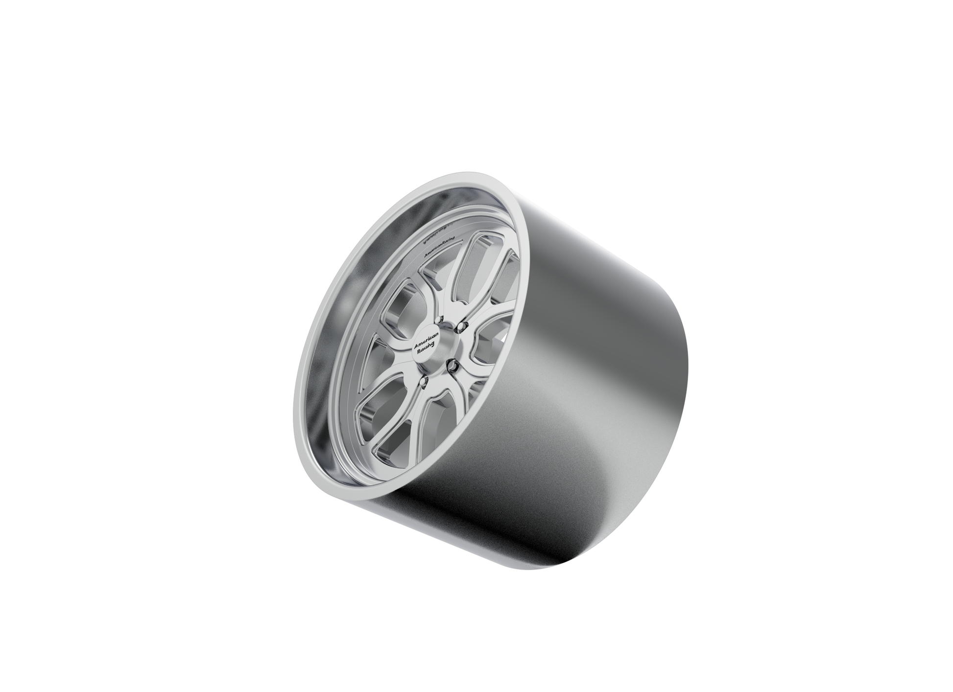 STL FILE AMERICAN RACING VF201 WHEEL 3D MODEL - ARTISTIT