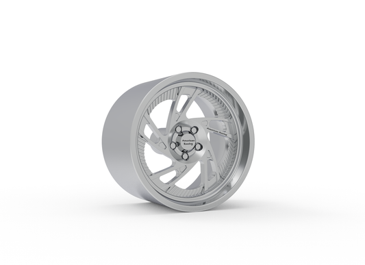 STL FILE AMERICAN RACING VF202 WHEEL 3D MODEL - ARTISTIT