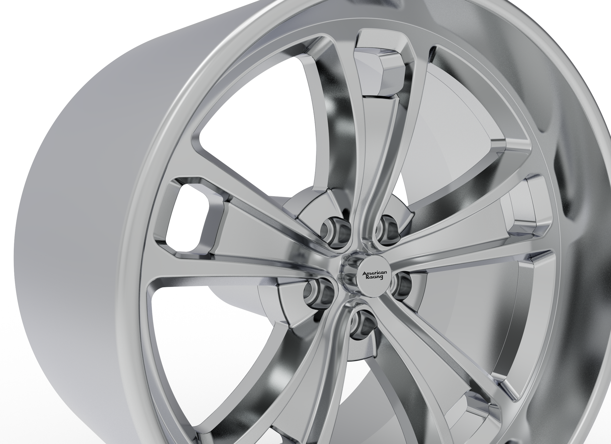 STL FILE AMERICAN RACING VF531 WHEEL 3D MODEL - ARTISTIT