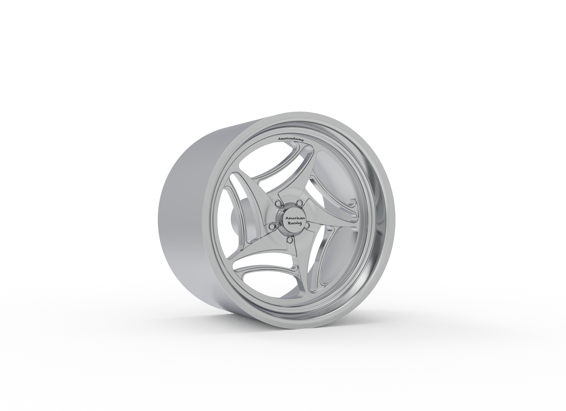 STL FILE AMERICAN RACING VF541 WHEEL 3D MODEL - ARTISTIT