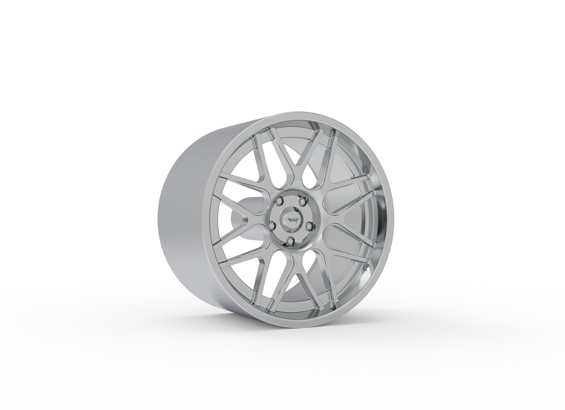 STL FILE AMERICAN RACING VN430 WHEEL 3D MODEL - ARTISTIT